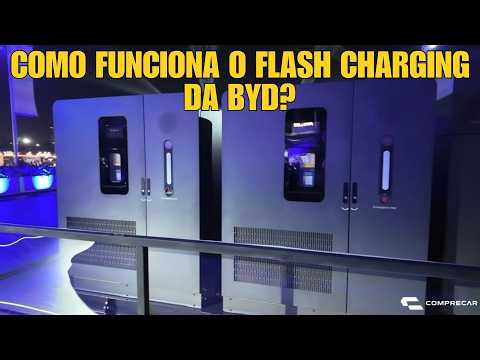 Carregador ultra rápido da BYD - Como funciona o Flash Charging da BYD?
