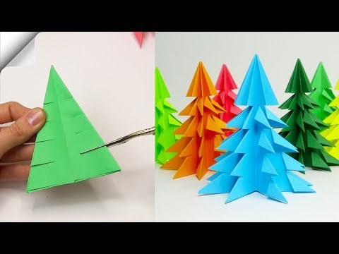 DIY christmas tree Christmas paper crafts 2024 Christmas tree easy