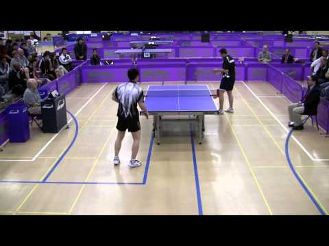 Men's Singles Semifinal 2 Game 1 - 2011 College Table Tennis Championships