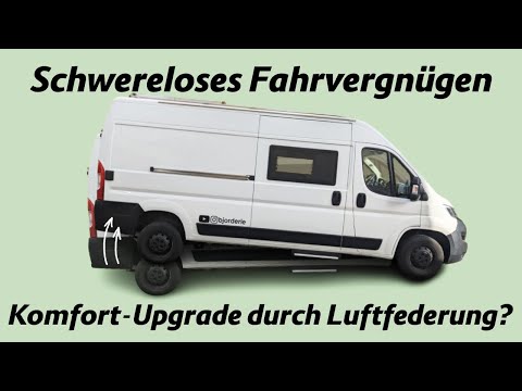 Complete installation of the SMV metal air suspension Z8 - van conversion