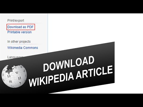 How to Download Wikipedia Article for Offline Reading on Desktop, Android, iPhone or iPad