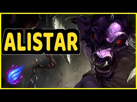 ALISTAR VS BRAUM SUPPORT GAMEPLAY GRANDMASTER I