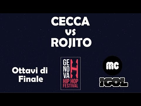 Cecca vs Rojito - Ottavi di finale - Genova Hip Hop Festival REACTION