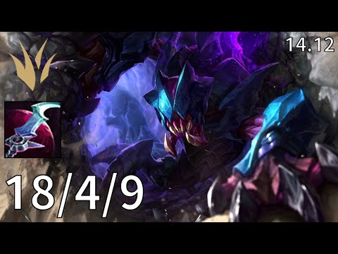 Rek'Sai Jungle vs Lillia - EUW Master | Patch 14.12