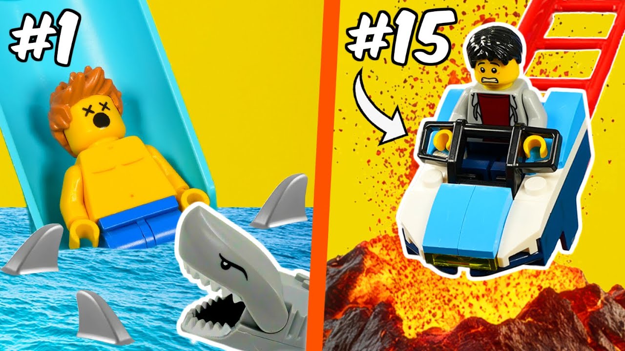 I Built a LEGO THEME PARK with a 0% SURVIVAL RATE...