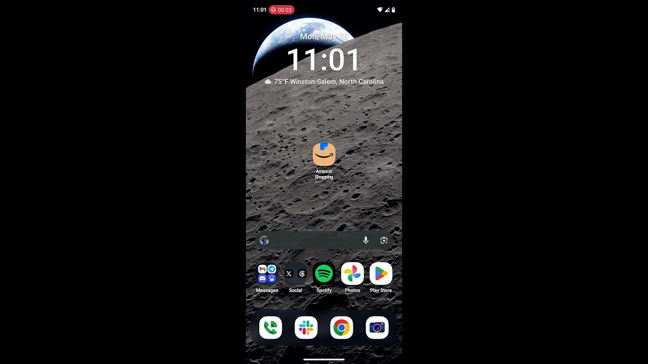 Motorola Smart Feed hijacking Amazon app - YouTube