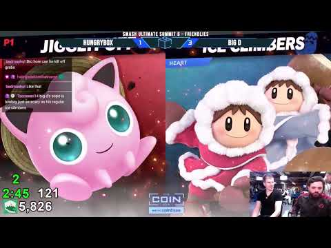 Big D (Ice Climbers) vs Hungrybox (Jigglypuff) - Ultimate Summit 6 Friendlies | 22 Mar '23