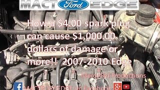 How a 4 dollar spark plug can destroy your Ford Edge PCM