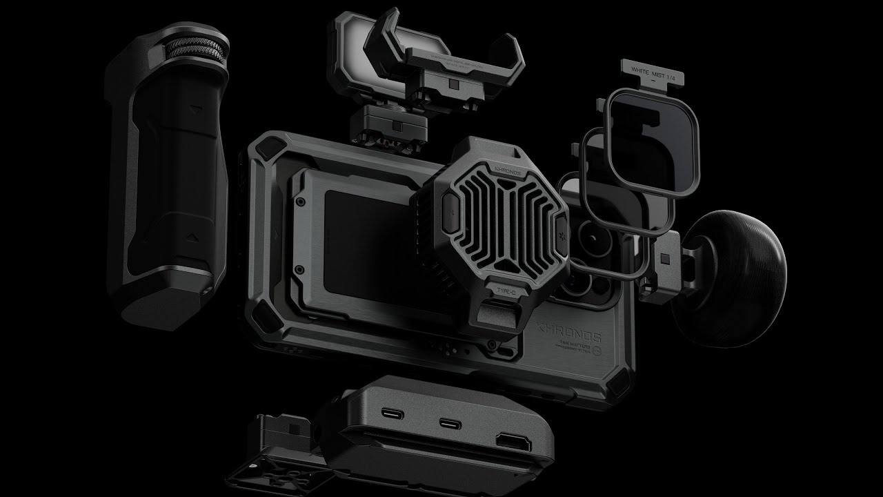Tilta Khronos Advanced Kit for iPhone 15 Pro Space Grau