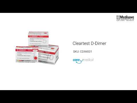 Cleartest D Dimer CDIM001