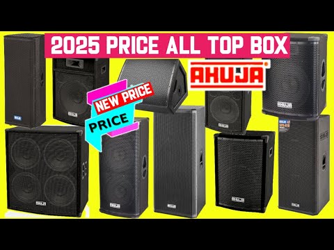 Ahuja All Top box New Price List 2025 | New ahuja top price | spx1210, Spx-1510 | Total 17 top price