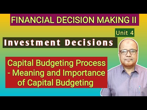 Financial Decision Making II I Decision Analysis I Unit 1 I Part 1 I Hasham Ali Khan I