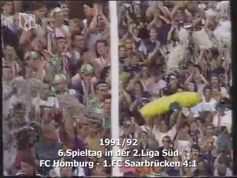 1991/92 FC Homburg - 1.FC Saarbrücken 4:1 (Bericht RTL)