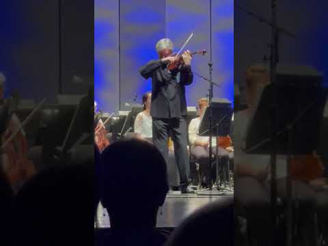 Sergei Galperin, violin.  Ravel, Tzigane. Houston Symphony