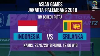 Live Streaming Semifinal Badminton Asian Games, Tunggal Putri Indonesia Vs Srilanka Pukul 12.00 WIB