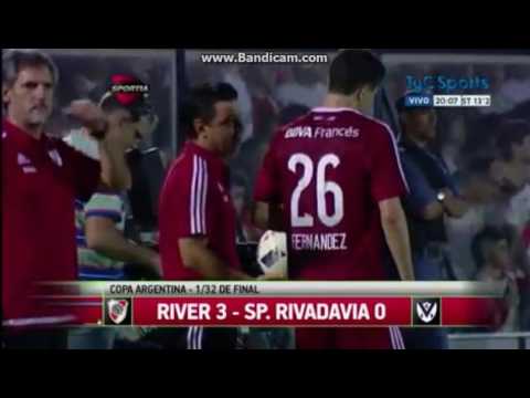 River Plate vs Sportivo Rivadavia (VT) (3-0) Copa Argentina 2016 32vos de Final - Formosa