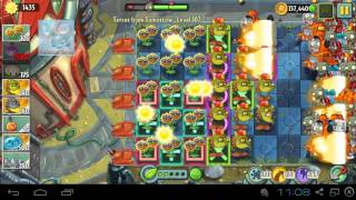 preview picture of video 'Terror From Tomorrow Level 107 SnapDragon Boost Plants vs Zombies 2 Endless GamePlay'