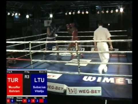 STAMM 2011 ćwierćfinał 91kg Muzzaffer Bahram vs Subacius Vitalijus