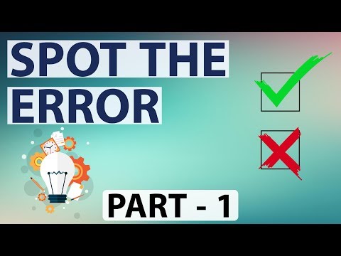 download lagu mp3 mp4 Spot The Error Exercises, download lagu Spot The Error Exercises gratis, unduh video klip Spot The Error Exercises