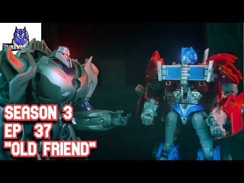 Transformers Prime Legacy EP 37 [Old Friend] Megatron vs Orion (Stop Motion) #animation