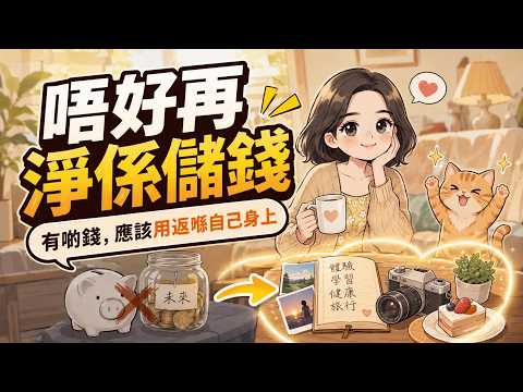 有錢點解唔敢使？「慳錢慣性」可能偷走你嘅人生｜香港人最容易忽略嘅理財盲點｜理財思維 | 財務自由 | 廣東話