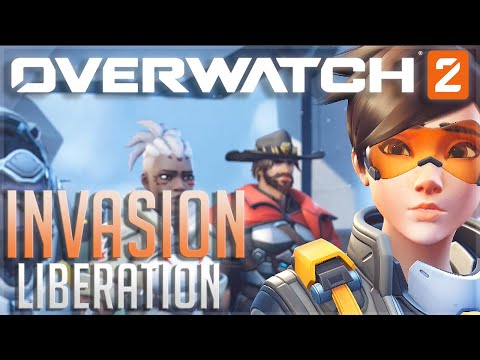 Overwatch 2 | Story Mission Invasion - Liberation Playthrough & Cutscenes (No Commentary)