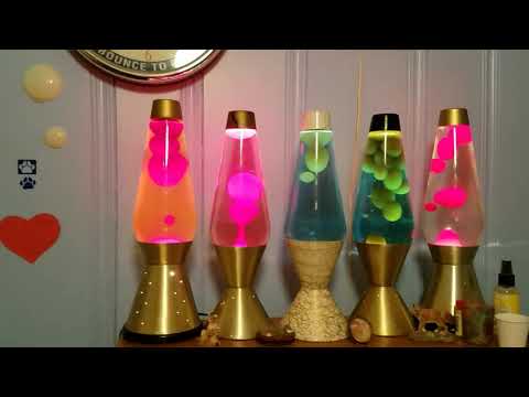 Lava Lamp Collection: Vintage 52oz Lamps