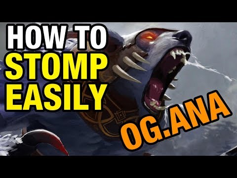 HOW TO STOMP EASILY - OG.Ana Plays Ursa - Dota 2