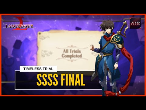 Langrisser M - Timeless Trial - SSSS Final Trial [Ullr Bow MVP] - 01/18/2020 ~ 01/24/2021