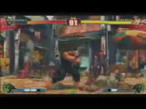 Aojiru Guile (Boxer) vs Kanbara (Ryu) [Game Inn Sakura]