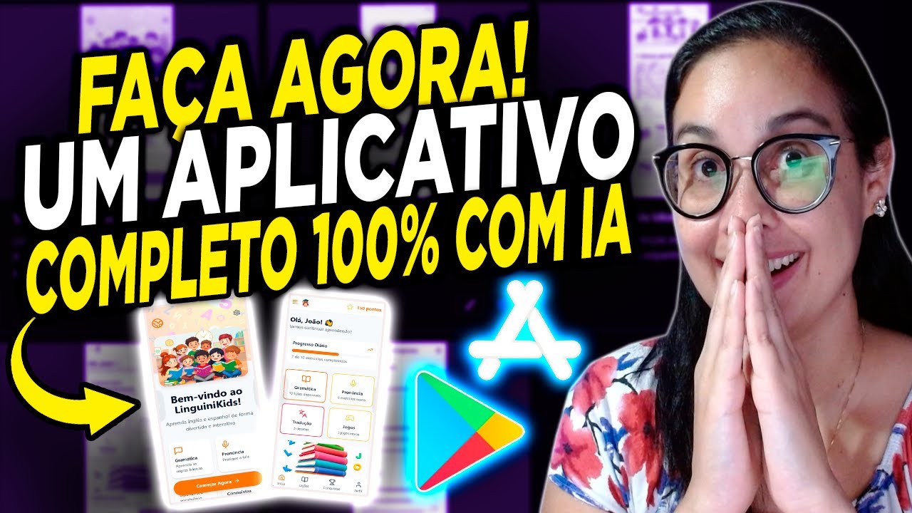 TRANSFORME uma IDEIA em APLICATIVO usando IA INÉDITA e EM MINUTOS