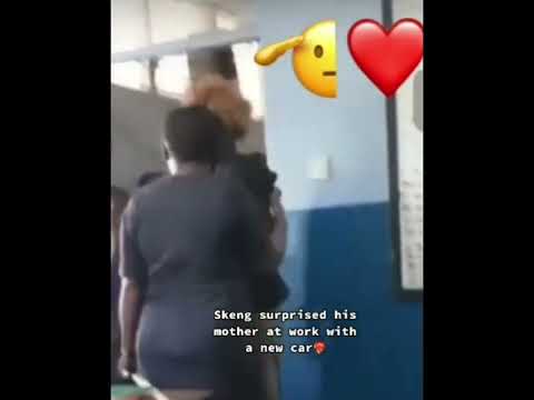 Skeng - Surprised his Mother with a new car