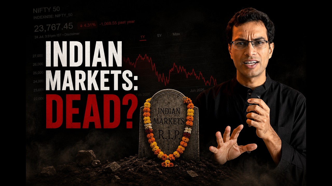 Indian Markets: Dead or Preparing for a Multi-Year Breakout? | Akshat Shrivastava