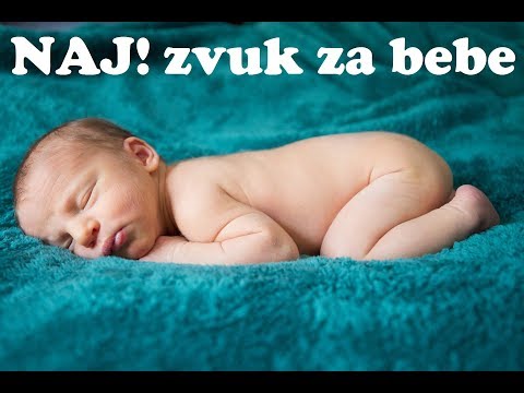 Uspavajte bebu - Najbolji Bijeli šum - 3h - HD Audio - Crni ekran - Zvuk za bebe
