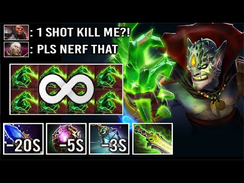 AVADA KEDAVRA OC Spell Prism Lion 1 Shot DELETE All Non-Stop Finger Even Axe Can't Survive Dota 2