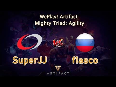 SuperJJ vs f1asco - Group H | Artifact Mighty Triad: Agility | WePlay!