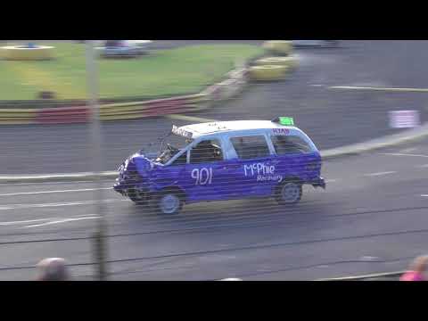 Lochgelly raceway bangers DD race 3 20th july 2019