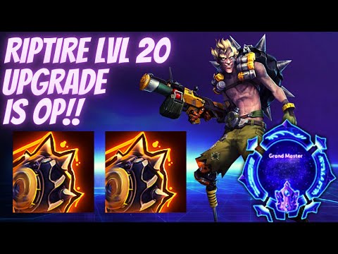 Junkrat Riptire - Riptire 20 Upgrade is OP! - Grandmaster Storm League