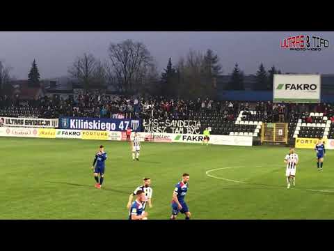 1L: Sandecja Nowy Sącz - Podbeskidzie Bielsko Biała [Fans]. 2019-04-13