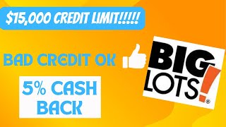Unlock Big Savings with the Big Lots Credit Card!!! | Everything You Need to Know