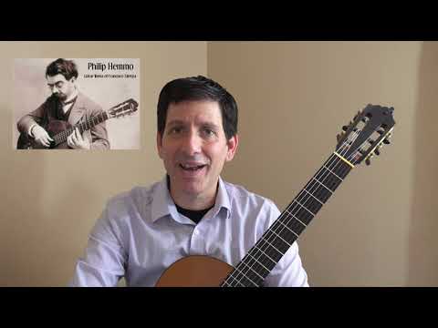Guided Lesson: Estudio (Study) in C - Francisco Tárrega. Philip Hemmo, classical guitar