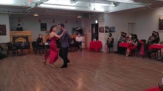 Bolada de aficionado (milonga) Pelin y Miguel Calvo