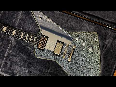 Epiphone Lzzy Hale Explorer Custom 2026 - Black Diamond Holographic Sparkle - Brand new! image 21