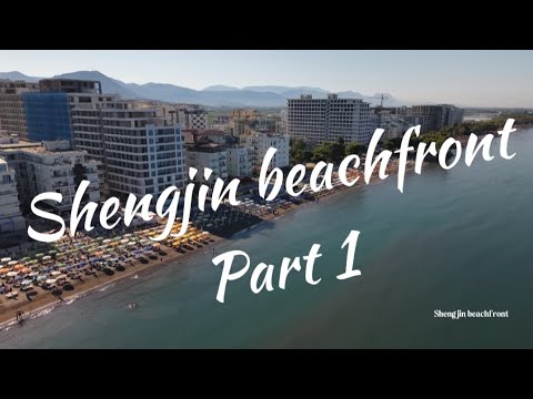 Shëngjin Albania 2026 | Beautiful Beachfront Drone Footage in 4K Albania 🇦🇱