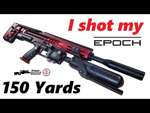 Shooting the Skout EPOCH .30 @ 150 Yards (Long Range PCP Air Rifle)