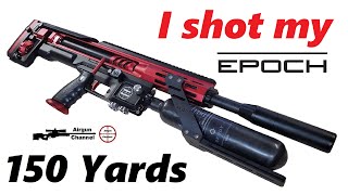 Shooting the Skout EPOCH .30 @ 150 Yards (Long Range PCP Air Rifle)
