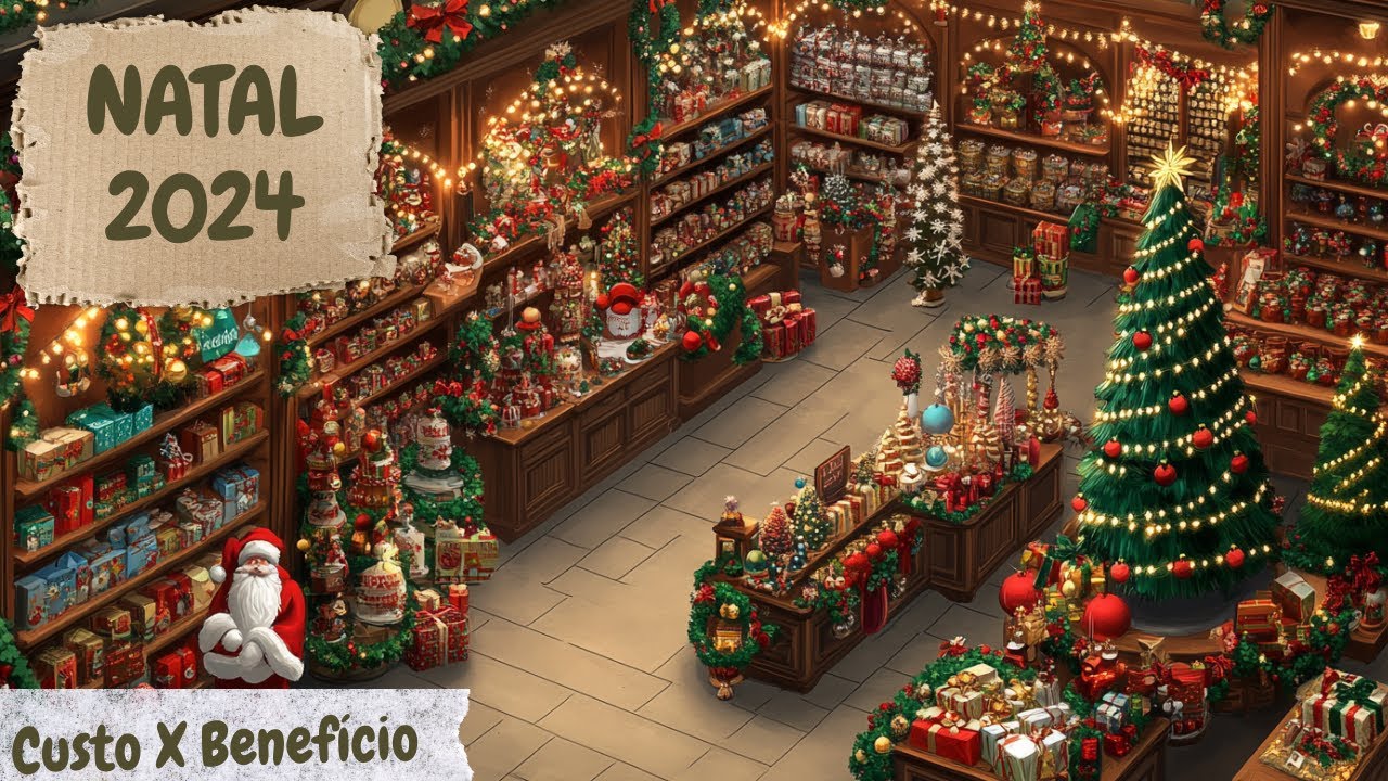 🎄✨ DECORAÇÃO NATALINA - Guia completo (Com preços) dos itens BARATOS!