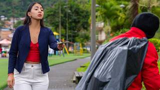 Homeless man helped a woman and life rewarded him