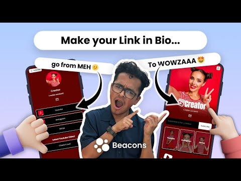 5 GAME CHANGING Design Hacks to Make Your Link in Bio UNFORGETTABLE!!! (Beacons Tutorial)