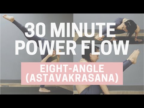 30-Min Intermediate/Advanced Yoga Flow with Erin - Eight Angle Pose